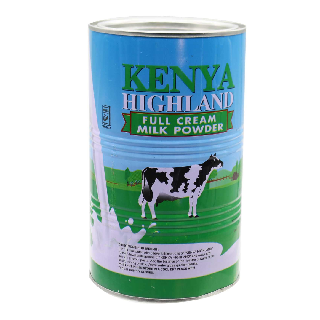 KENYA HIGHLAND FULL CREAM MILK POWDER 500G